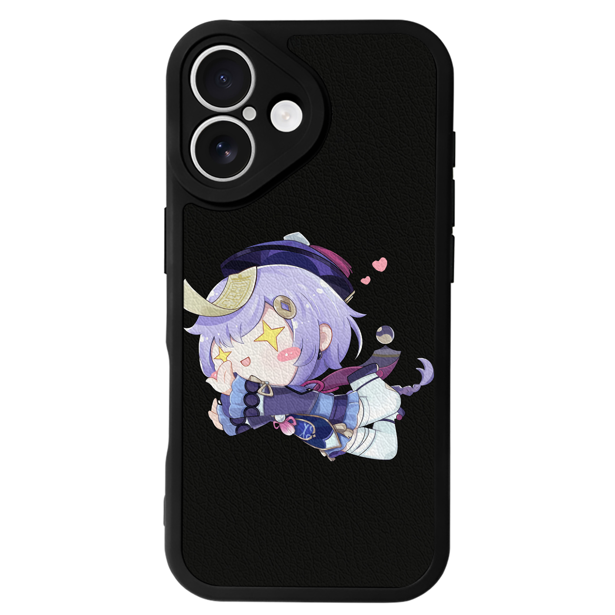 げんし神 七七 なな  genshin Nana 【iPhone 16シリーズ対応】シリコンスマホケース（レザー調） 材質：シリコン